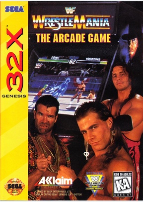 WWF:WRESTLEMANIA ARCADE - Sega 32X
