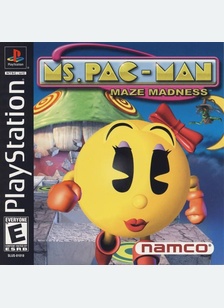 MS. PAC-MAN:MAZE MADNESS - Playstation (PS1)
