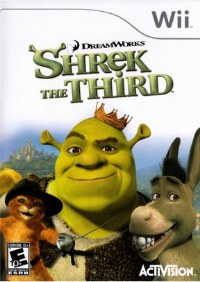 SHREK:THE THIRD - Nintendo Wii