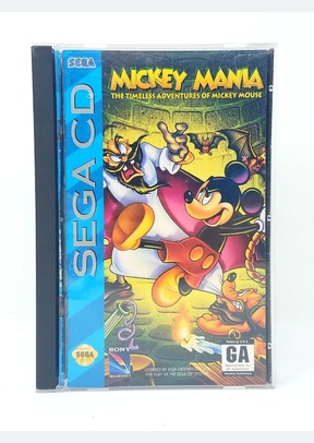 MICKEY MANIA THE TIMELESS ADVS - Sega CD