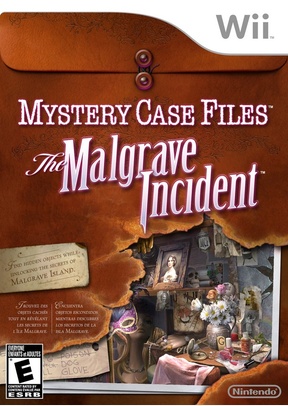 MYSTERY CASE FILES:MALGRAVE - Nintendo Wii