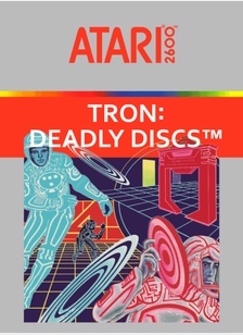 TRON DEADLY DISCS - Atari 2600