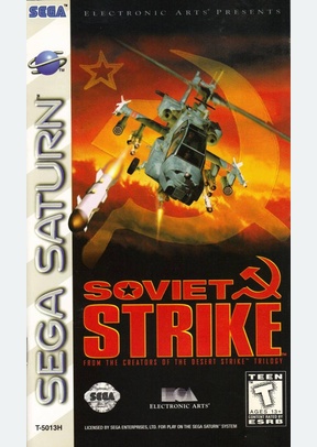 SOVIET STRIKE - Sega Saturn