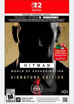 HITMAN:WORLD OF ASSASSINATION - SWITCH 2 (KEY CARD)