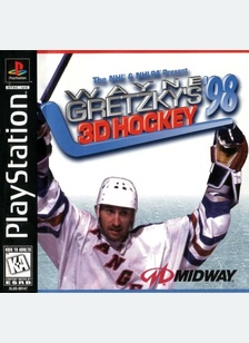 WAYNE GRETZKYS 98 3D HOCKEY - Playstation (PS1)