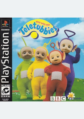 PLAY WITH THE TELETUBBIE - Playstation (PS1)
