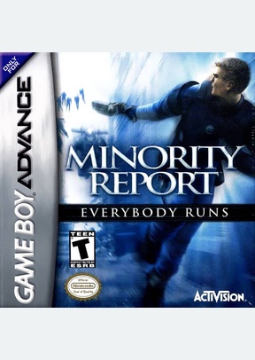 MINORITY REPORT - Game Boy Advanced