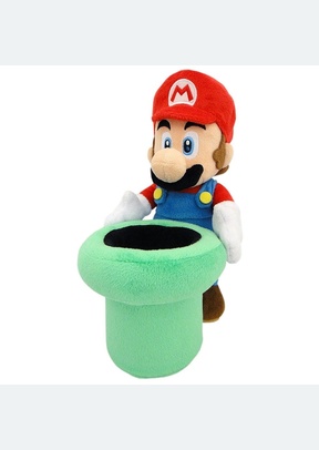SM:MARIO W/WARP PIPE 9IN
