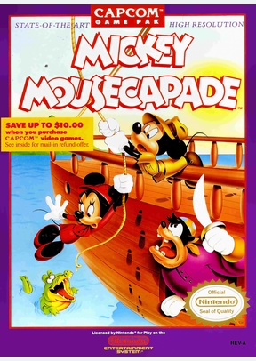 MICKEY MOUSECAPADE - NES