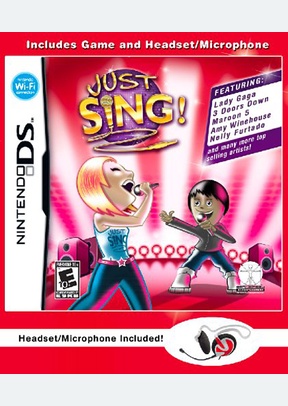 JUST SING (BUNDLE) - Nintendo DS