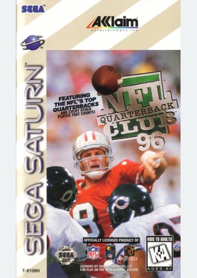 NFL QB CLUB 96 - Sega Saturn