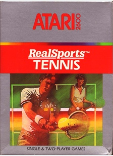 REALSPORTS TENNIS - Atari 2600