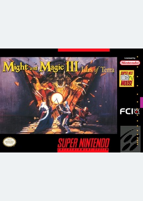 MIGHT & MAGIC III:ISLES OF - Super Nintendo