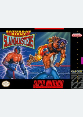 SATURDAY NIGHT SLAM MASTERS - Super Nintendo