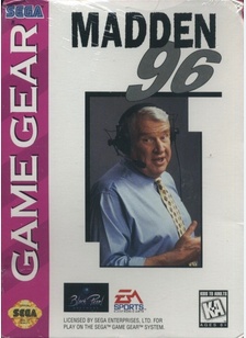 MADDEN NFL 96 - Sega Game Gear
