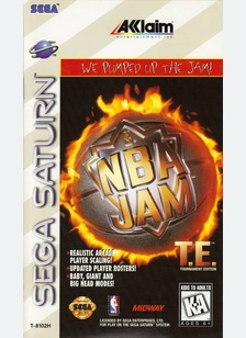 NBA JAM:TOURNAMENT ED - Sega Saturn