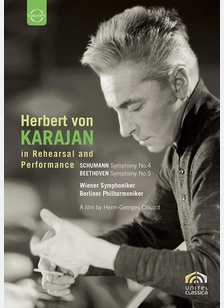 Herbert Von Karajan In Rehears