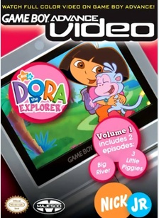 GBV:DORA THE EXPLORER V01 - GAME BOY ADVANCE VIDEO