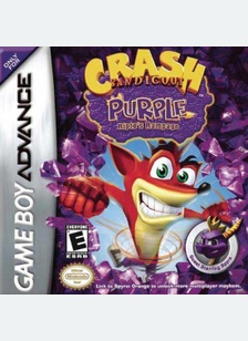 CRASH BANDICOOT:PURPLE - Game Boy Advanced