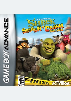 SHREK:SMASH N CRASH RACING - Game Boy Advanced