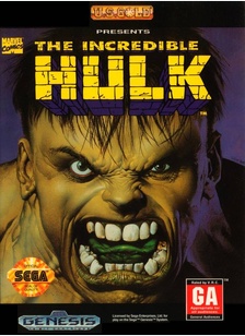 INCREDIBLE HULK - Sega Genesis