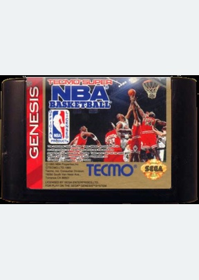 TECMO SUPER NBA BASKETBALL - Sega Genesis