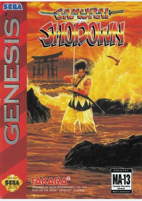 SAMURAI SHODOWN - Sega Genesis