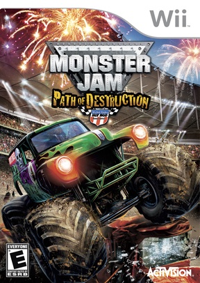 MONSTER JAM:PATH OF DESTRUCTIO - Nintendo Wii