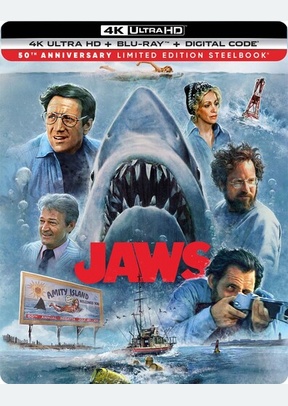 JAWS:50TH ANN (STEELBOOK/4K/BR