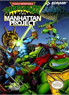 TMNT 3:MANHATTAN PROJECT - NES