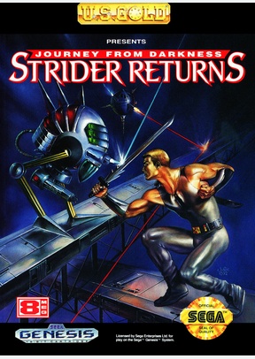 JOURNEY FROM DARKNESS:STRIDER - Sega Genesis