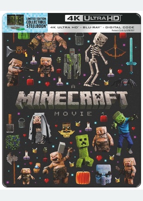 MINECRAFT MOVIE (STEELBOOK/4K/