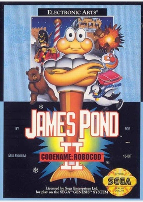 JAMES POND II:CODENAME ROBOCOD - Sega Genesis
