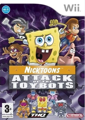 NICKTOONS:ATTACK OF THE TOYBOT - Nintendo Wii