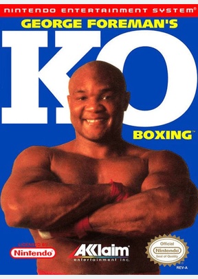 GEORGE FOREMANS KO BOXING - NES