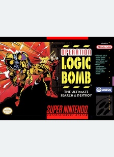 OPERATION LOGIC BOMB - Super Nintendo