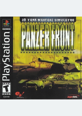 PANZER FRONT - Playstation (PS1)