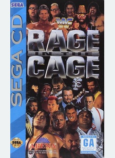 WWF:RAGE IN THE CAGE - Sega CD