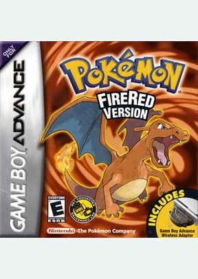 POKEMON:FIRE RED VERSION - Game Boy Advanced