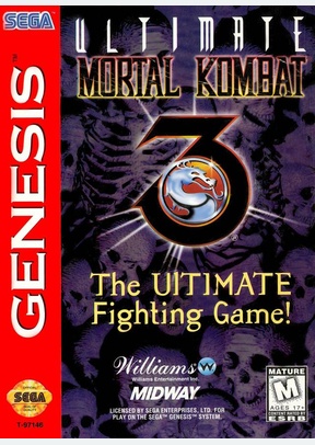 ULTIMATE MORTAL KOMBAT 3 - Sega Genesis