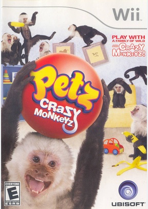 PETZ CRAZY:MONKEYZ - Nintendo Wii