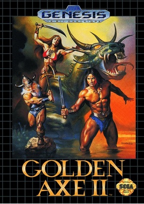 GOLDEN AXE II - Sega Genesis