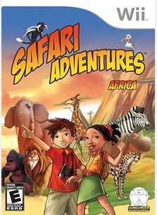 SAFARI ADVENTURES - Nintendo Wii