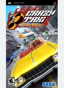 Crazy Taxi Fare Wars - PSP