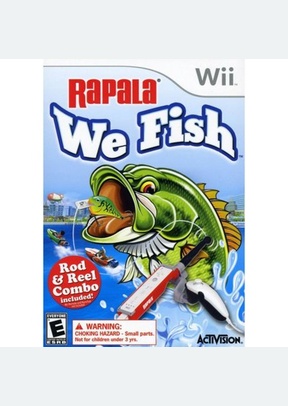 RAPALA:WE FISH (BUNDLE) - Nintendo Wii