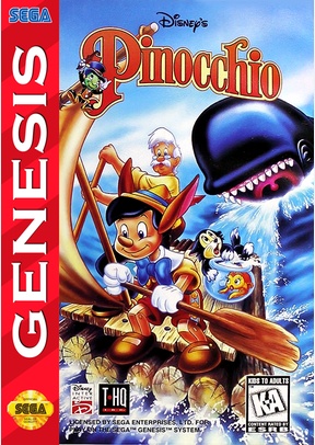 PINOCCHIO - Sega Genesis