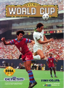 TECMO WORLD CUP - Sega Genesis