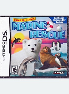 PAWS & CLAWS MARINE RESCUE - Nintendo DS