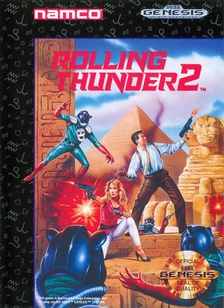 ROLLING THUNDER 2 - Sega Genesis