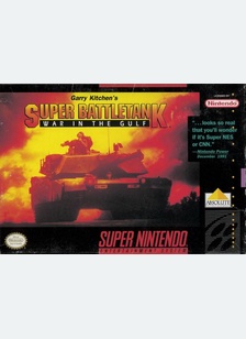 SUPER BATTLETANK:WAR IN THE GU - Super Nintendo
